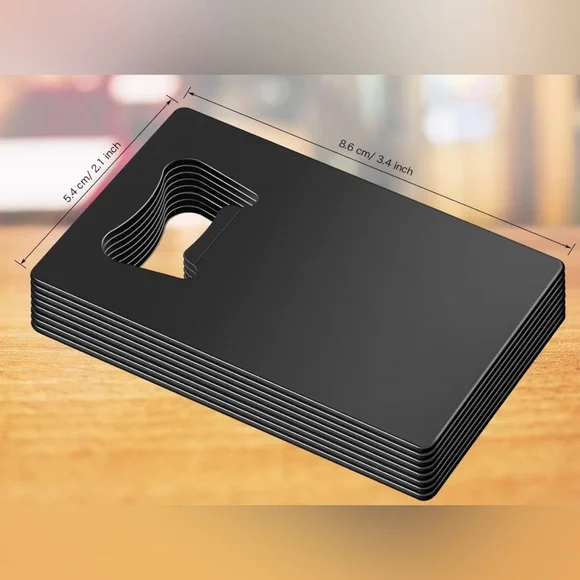 Sailor Skull Bottle Opener Credit Card Size - Picture 3 of 3